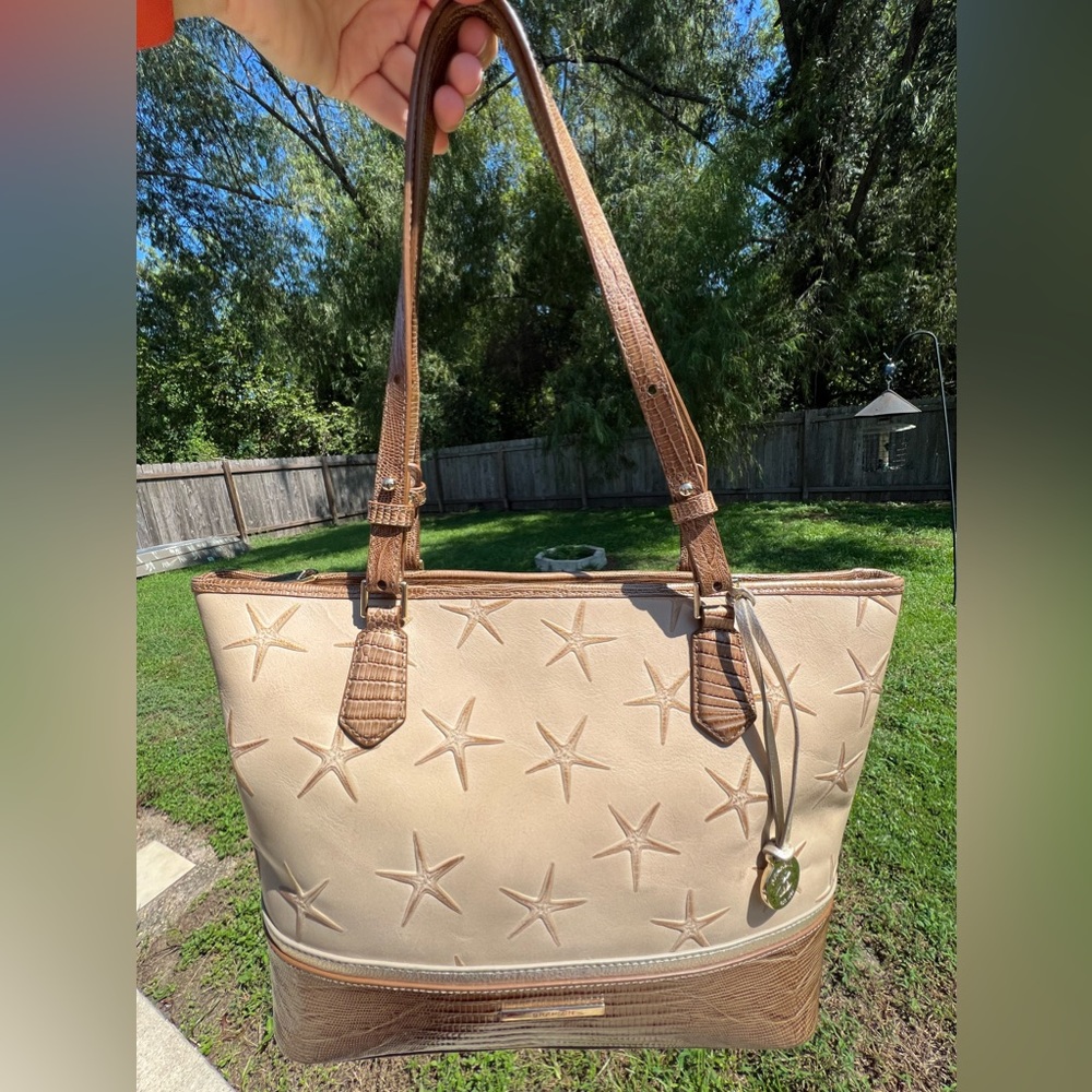 Limited edition Brahmin Medium Asher Natural Paradis